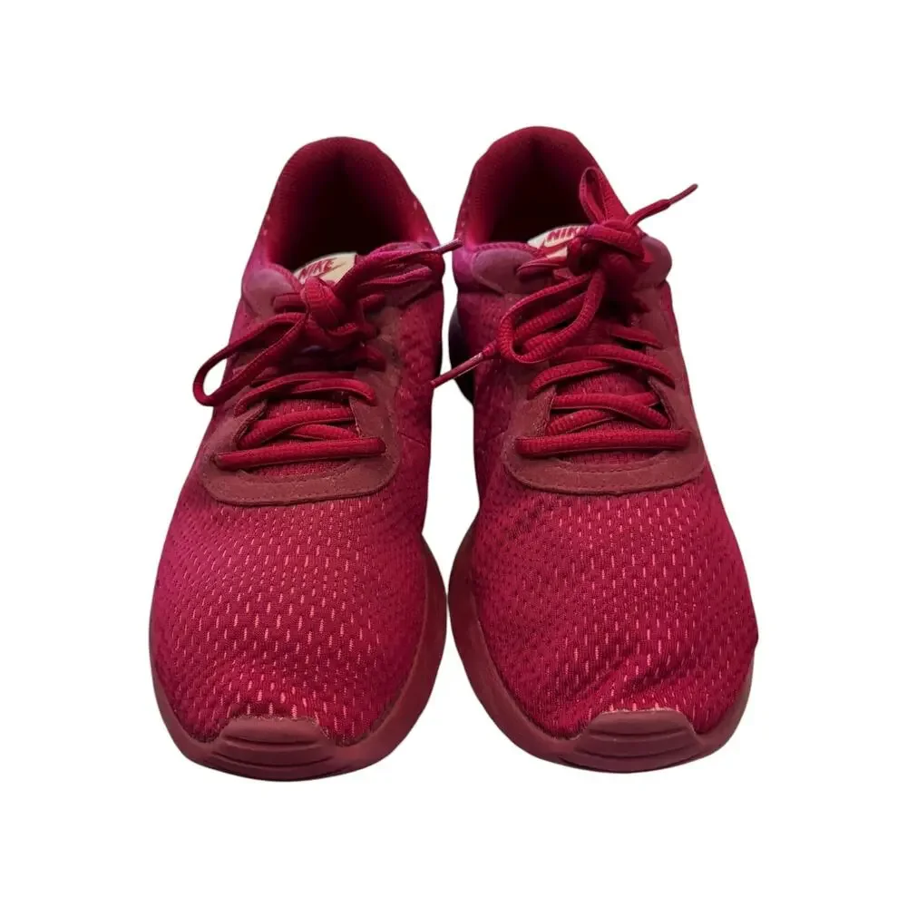 Nike Tanjun Premium Noble Red Hot Punch Sneakers Women’s 8.5 917537-600